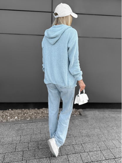 Sweter Jolian Błękitny Sweter Jolian Błękitny