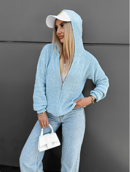 Sweter Jolian Błękitny Sweter Jolian Błękitny