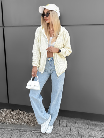 Sweter Jolian Jasnobeżowy Sweter Jolian Jasnobeżowy