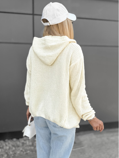 Sweter Jolian Jasnobeżowy Sweter Jolian Jasnobeżowy