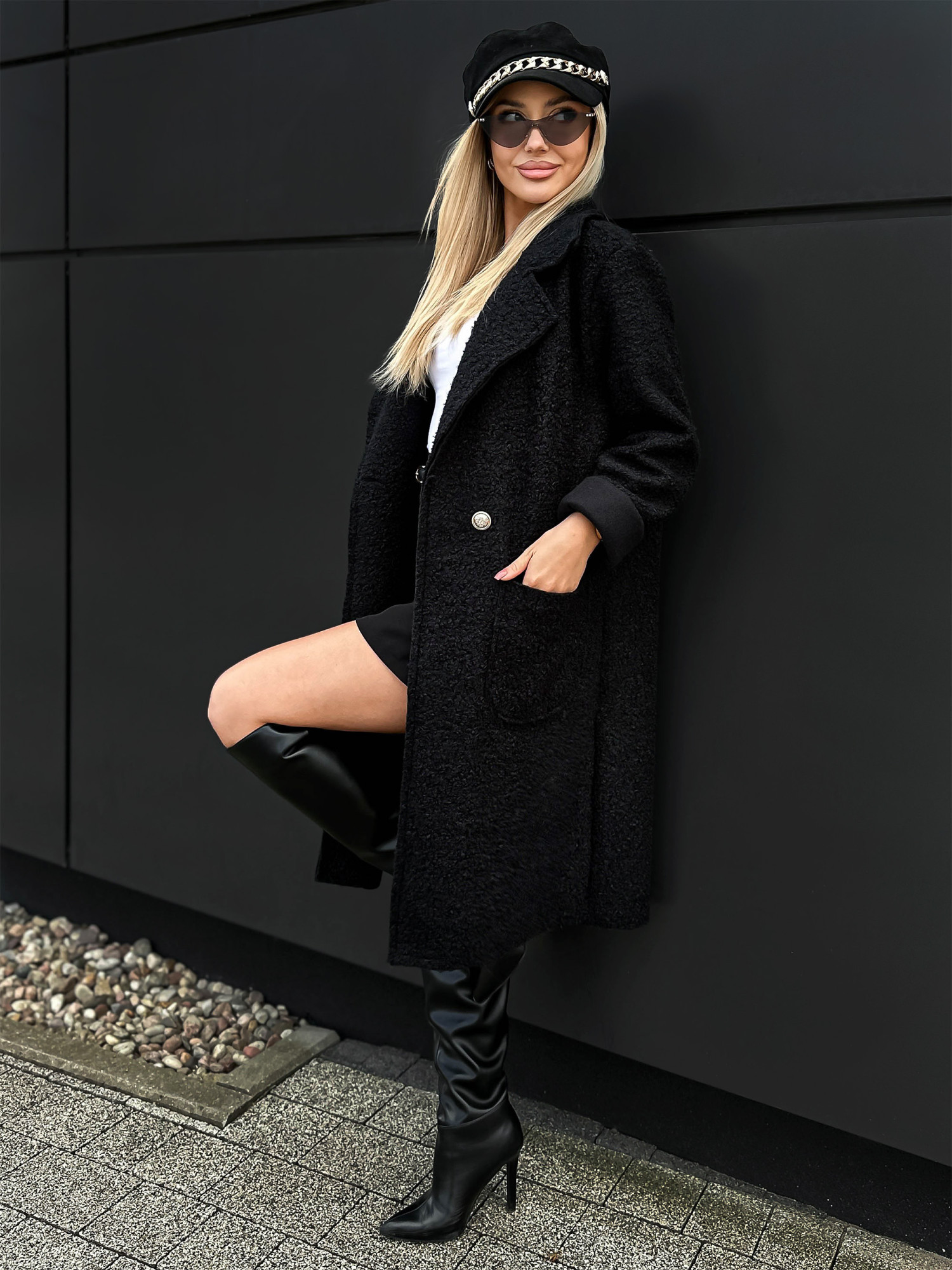 Płaszcz Beverly Czarny