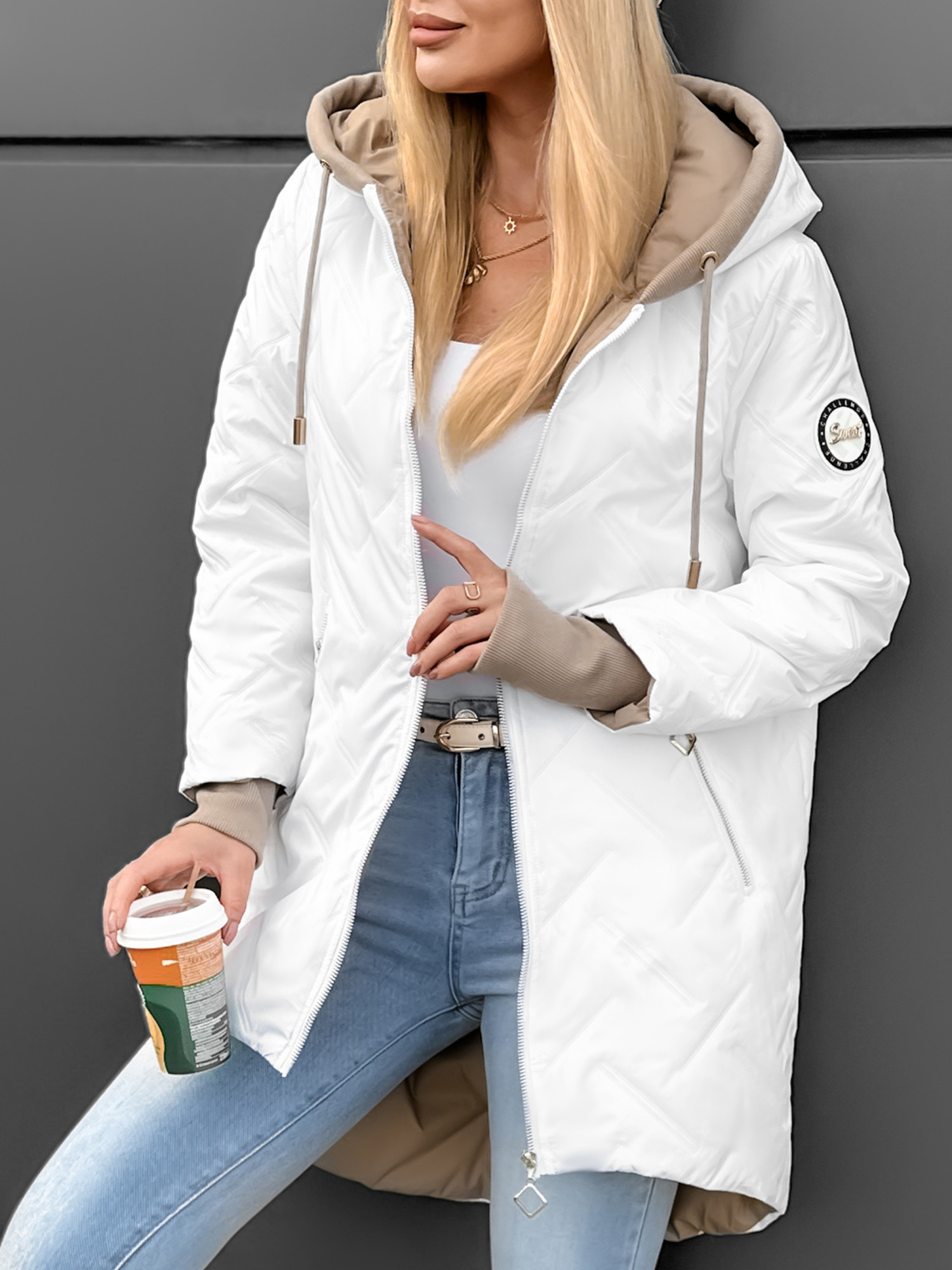 Kurtka Lauret Biała