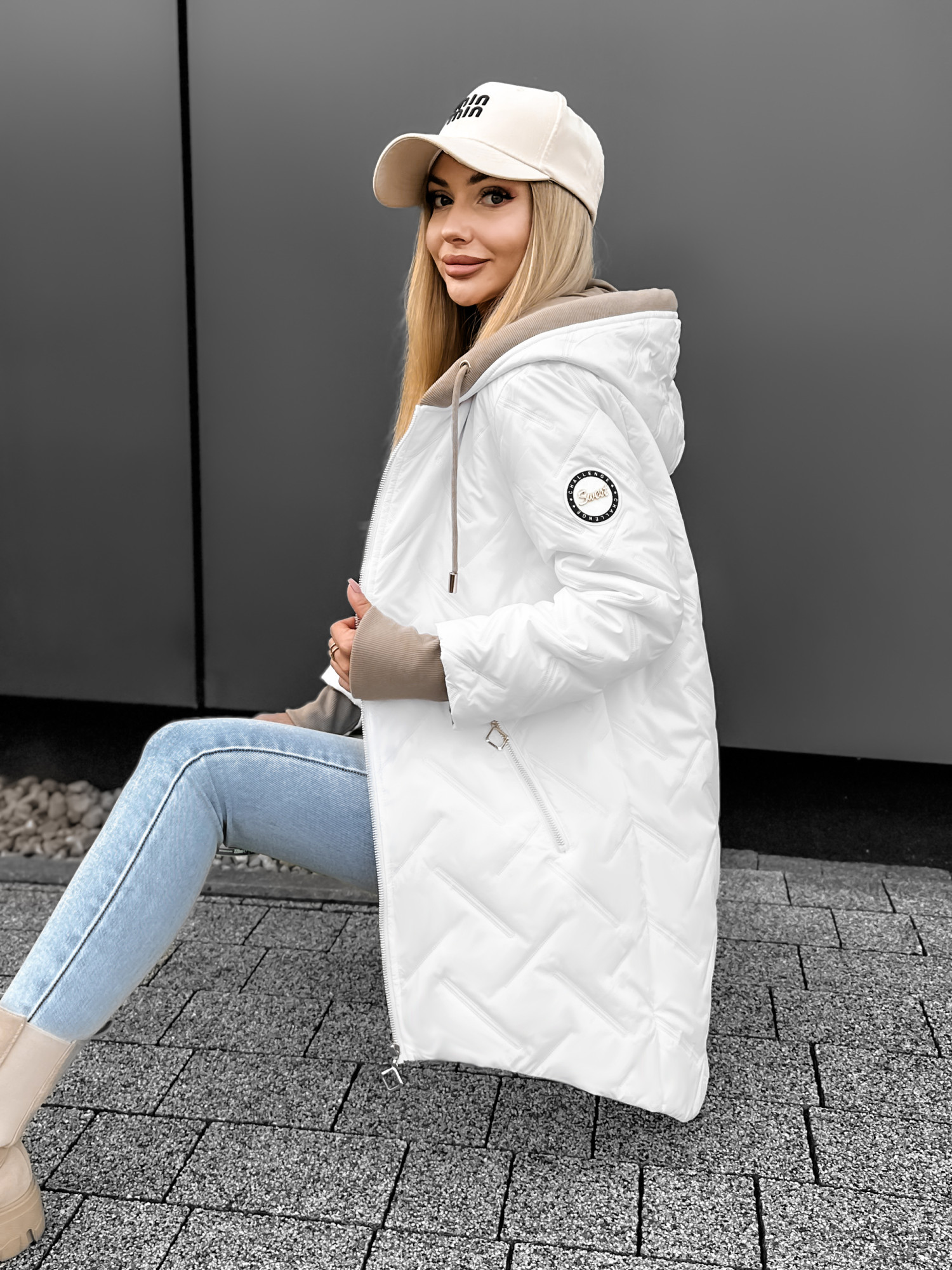 Kurtka Lauret Biała