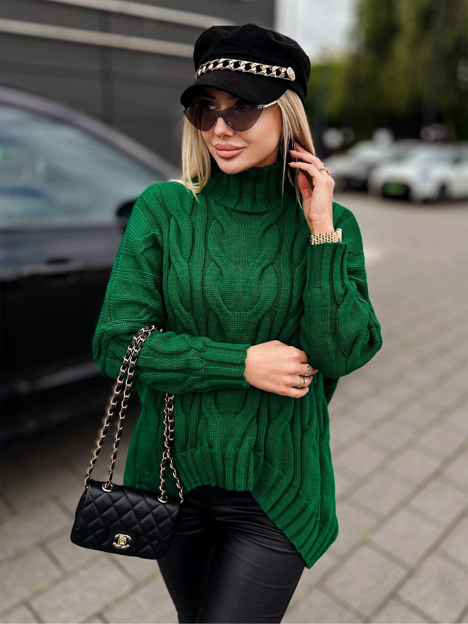 Sweter Ressa Zielony