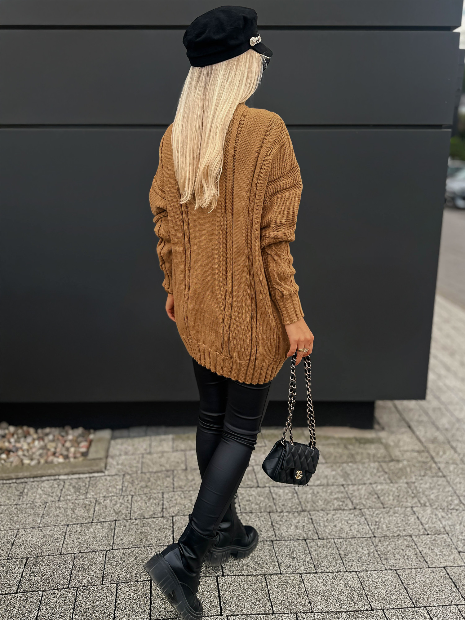 Sweter Ressa Camelowy Sweter Ressa Camelowy