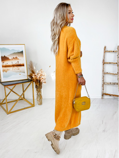 Sweter Kardigan Iganna Miodowy Sweter Kardigan Iganna Miodowy