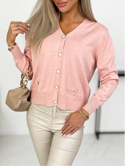 Sweter Lessoy Pudrowy Róż Sweter Lessoy Pudrowy Róż