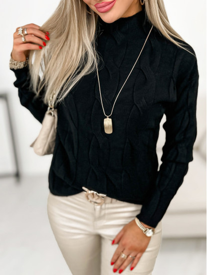 Sweter Marshal Czarny