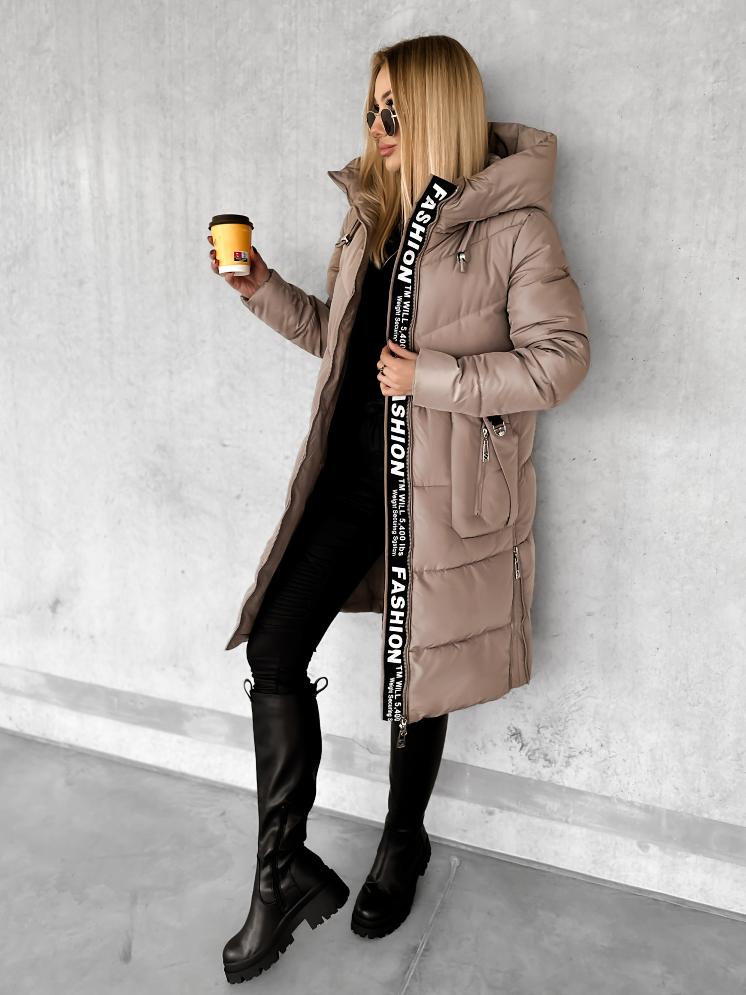 Kurtka Zuwena Cappuccino