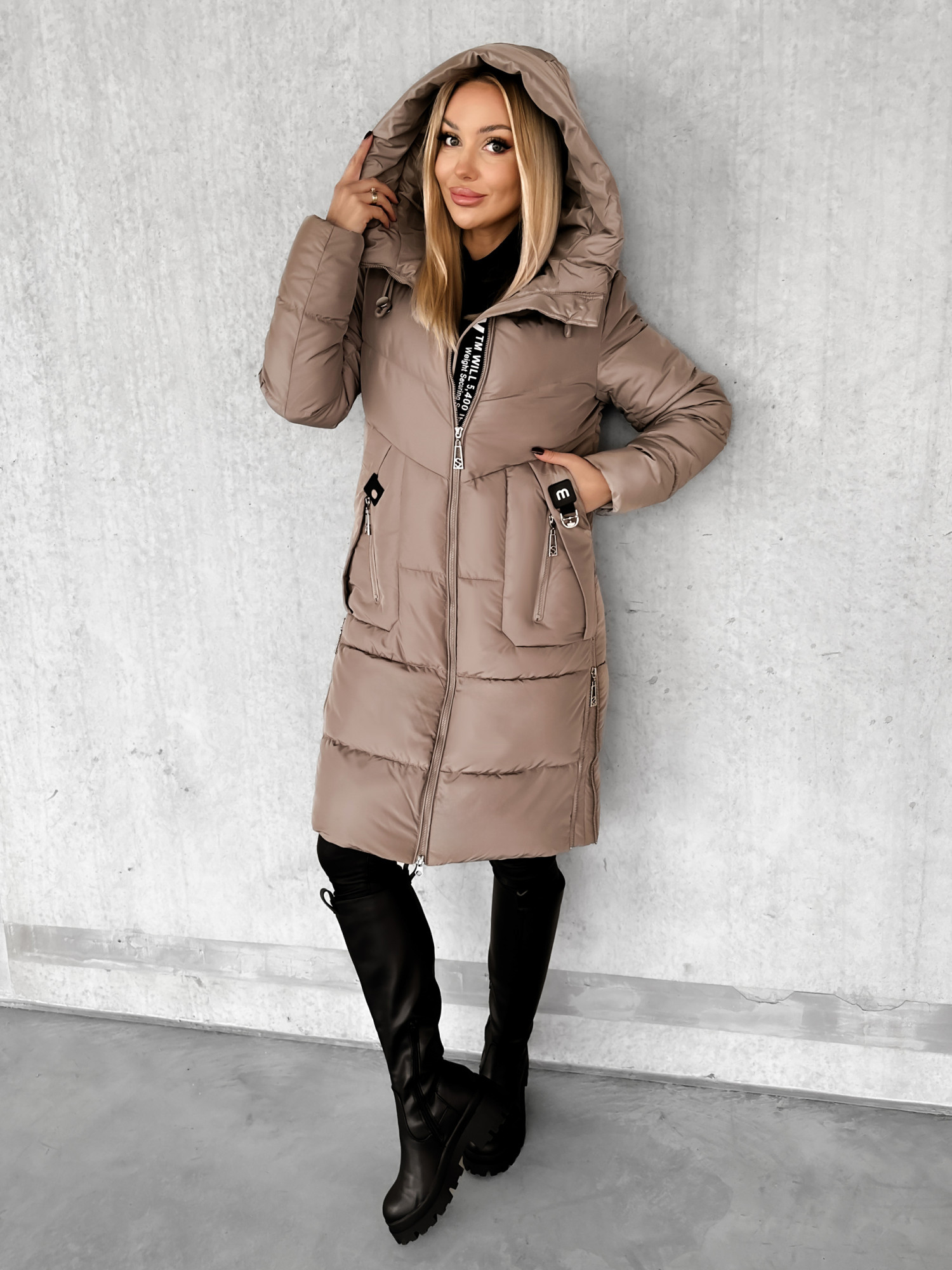 Kurtka Zuwena Cappuccino