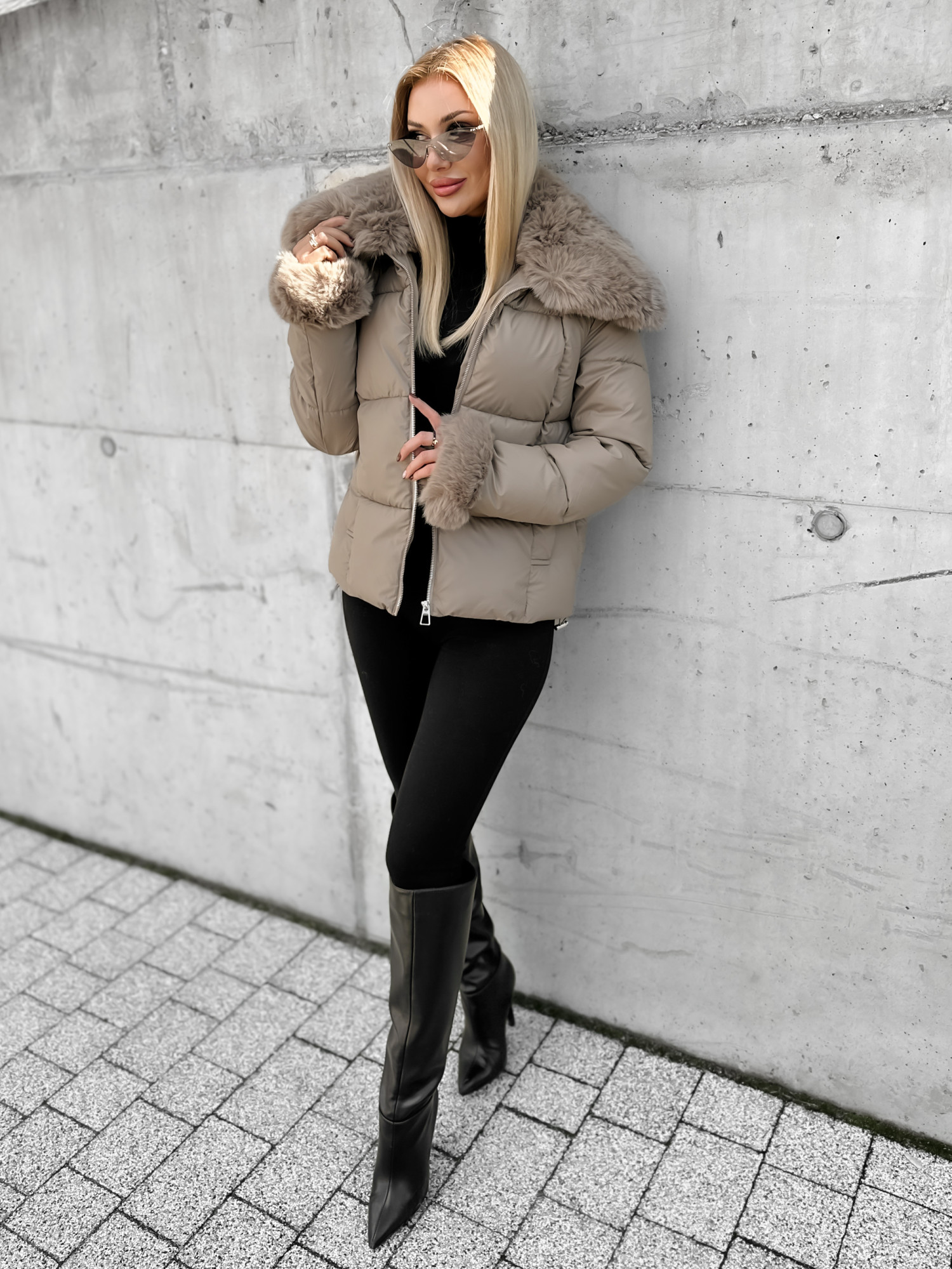 Kurtka Lila Cappuccino Kurtka Lila Cappuccino
