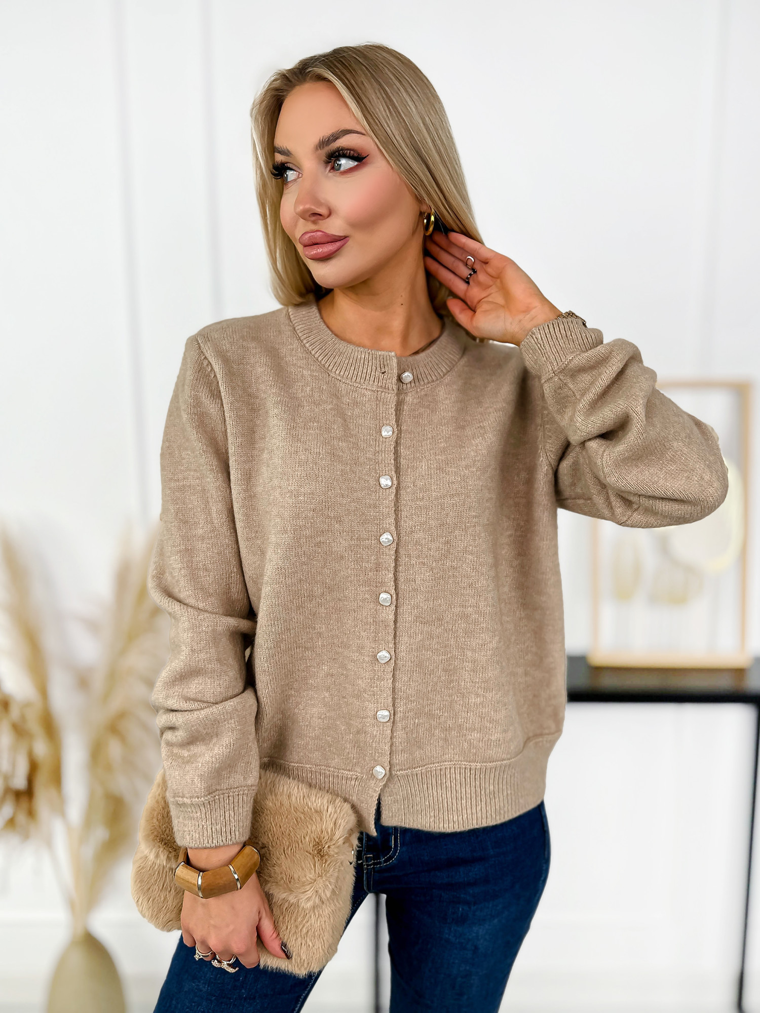 Sweter Fresno Beżowy
