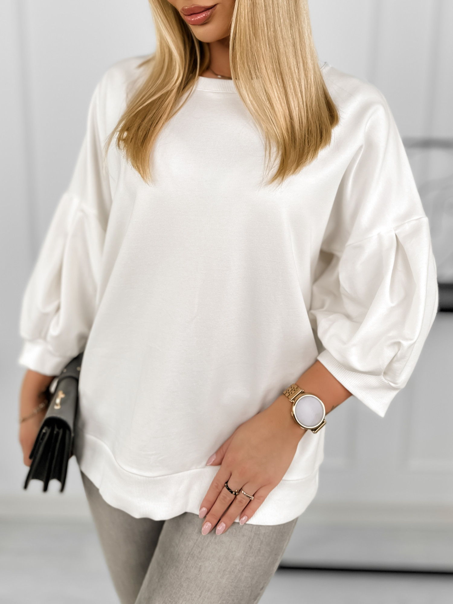 Bluzka Amapola Biała