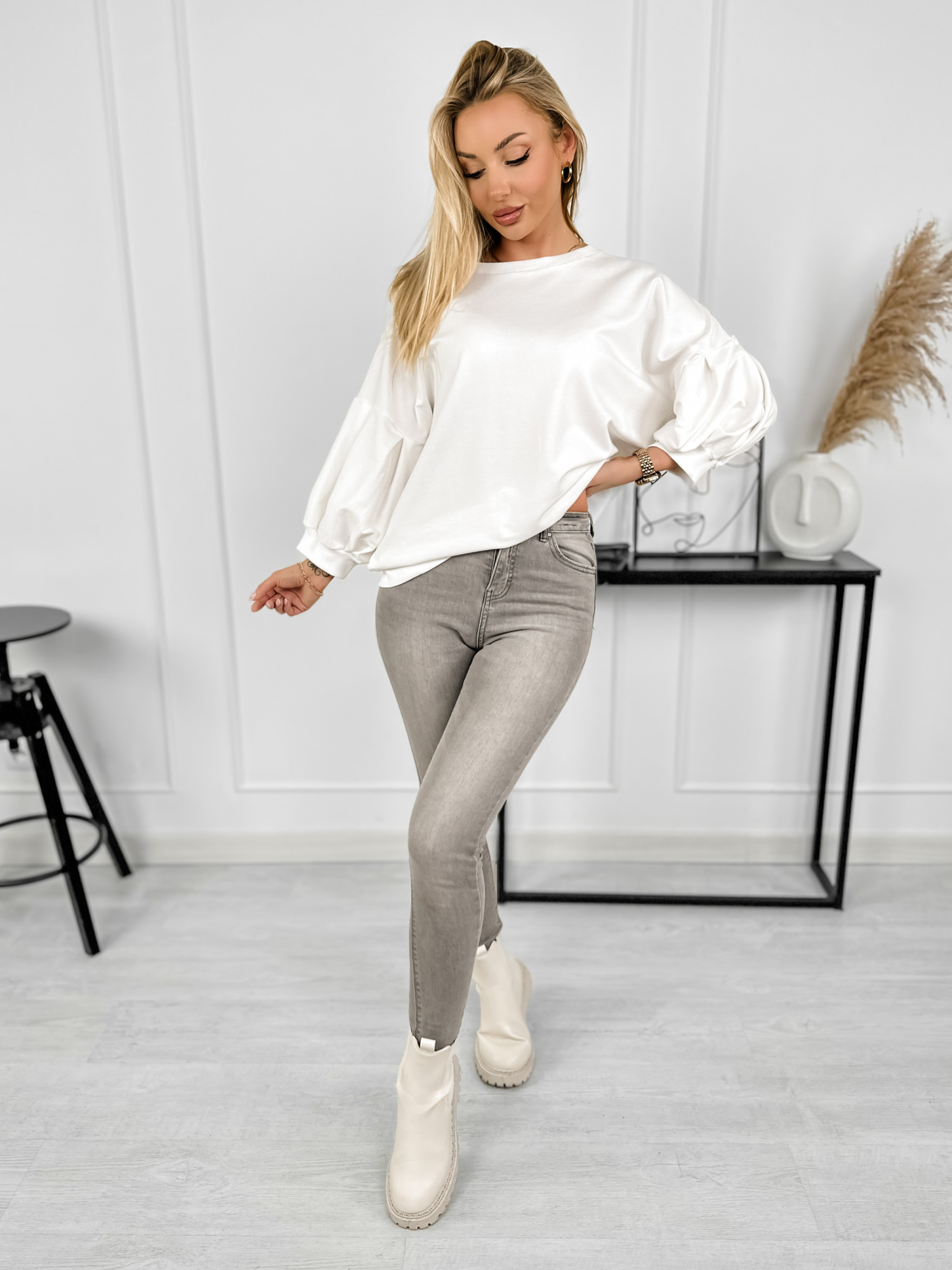 Bluzka Amapola Biała