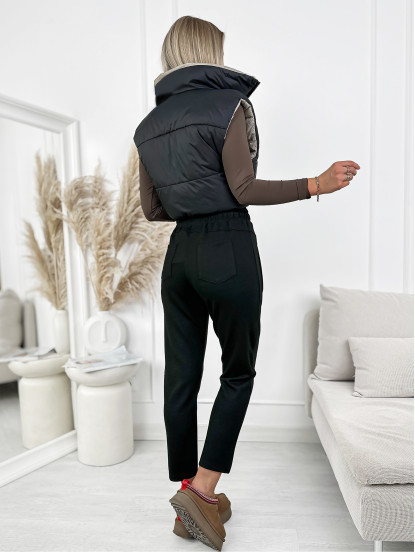 Spodnie Dresowe Palermo Czarne Spodnie Dresowe Palermo Czarne