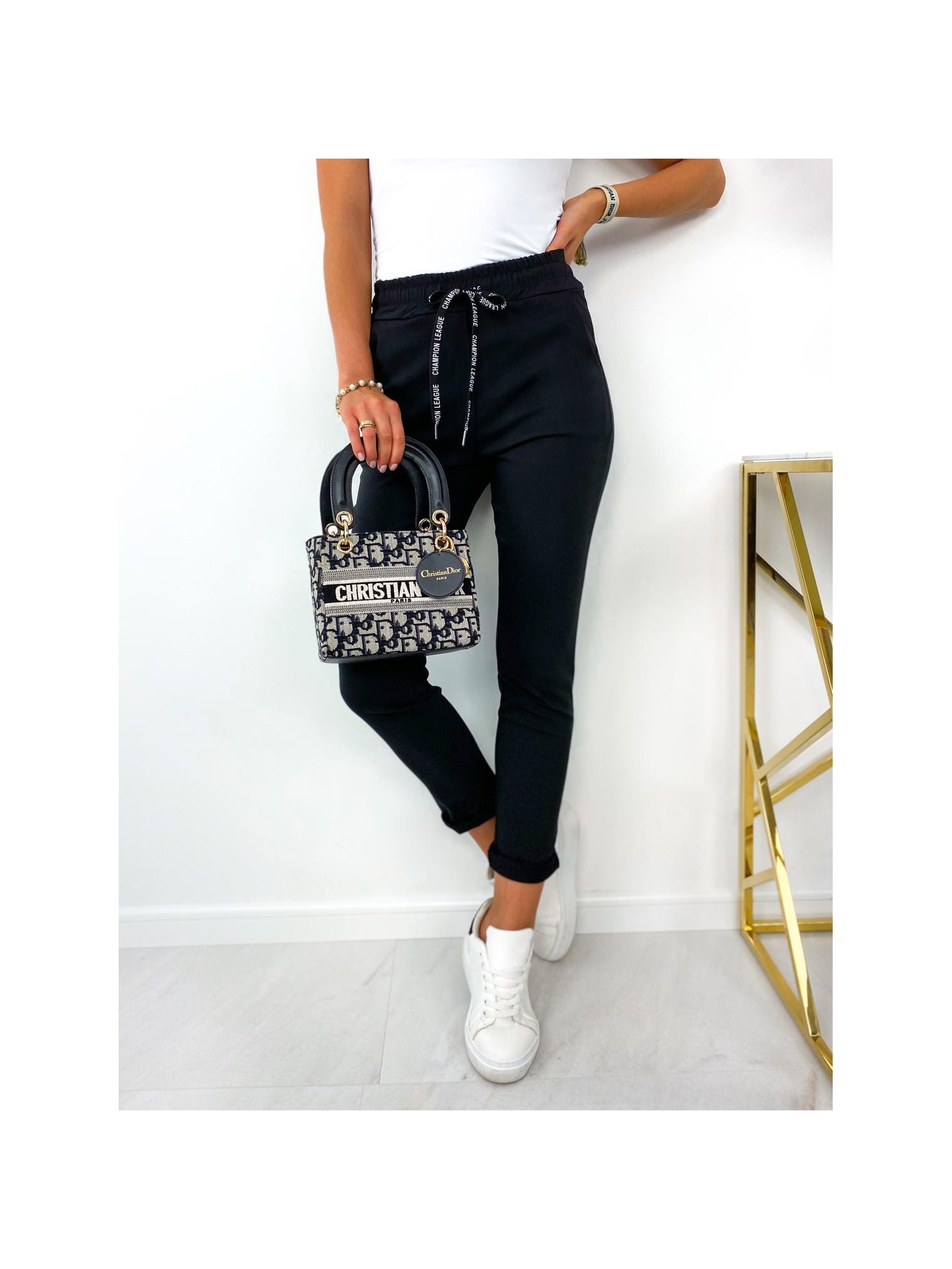 Spodnie Molari Czarne