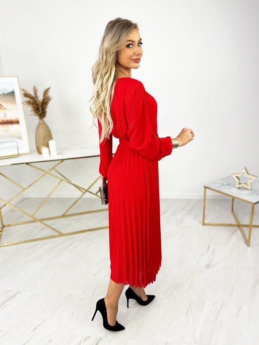 Sukienka Vestito Czerwona Sukienka Vestito Czerwona