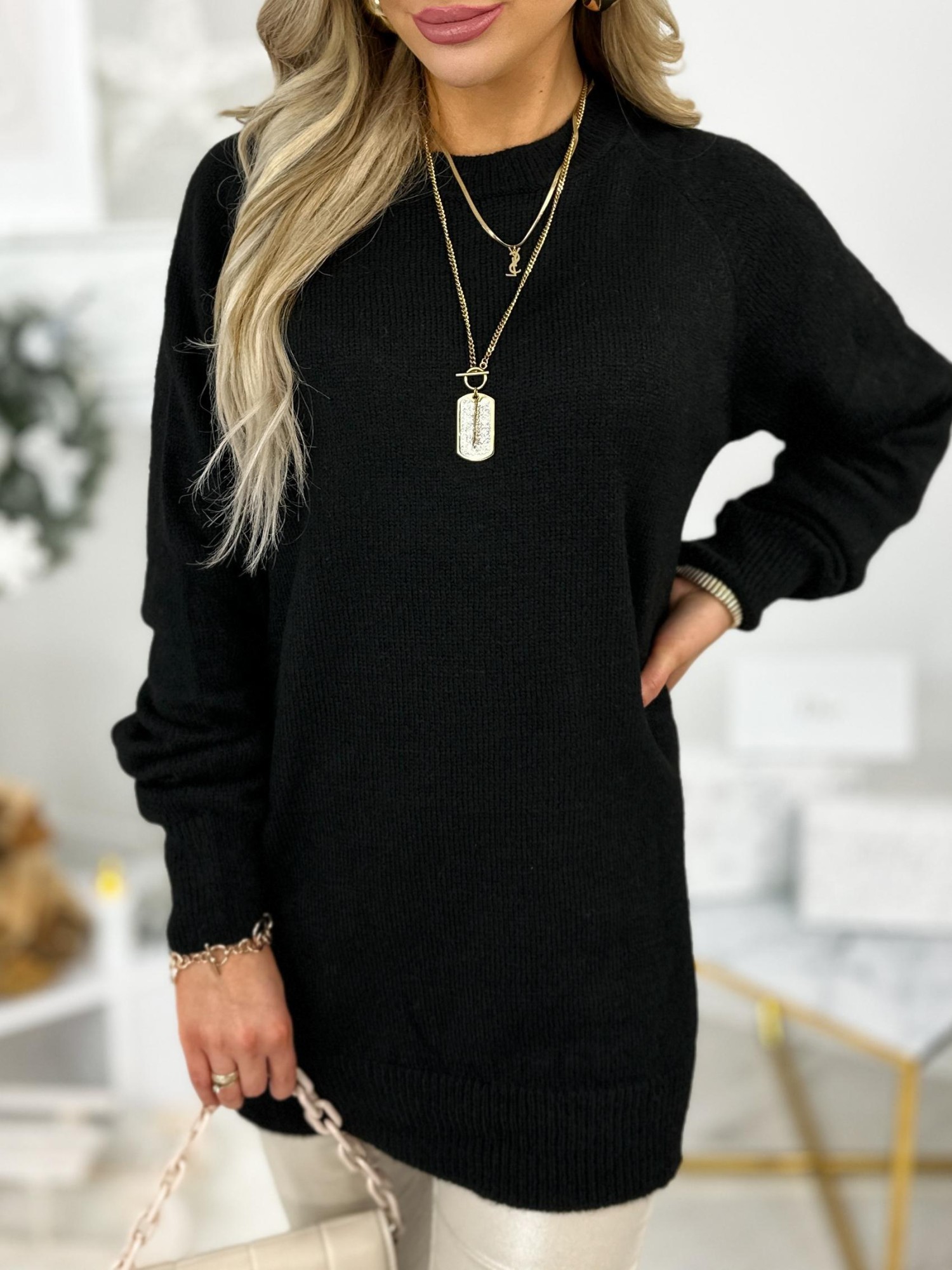 Sweter Agustii Czarny Sweter Agustii Czarny