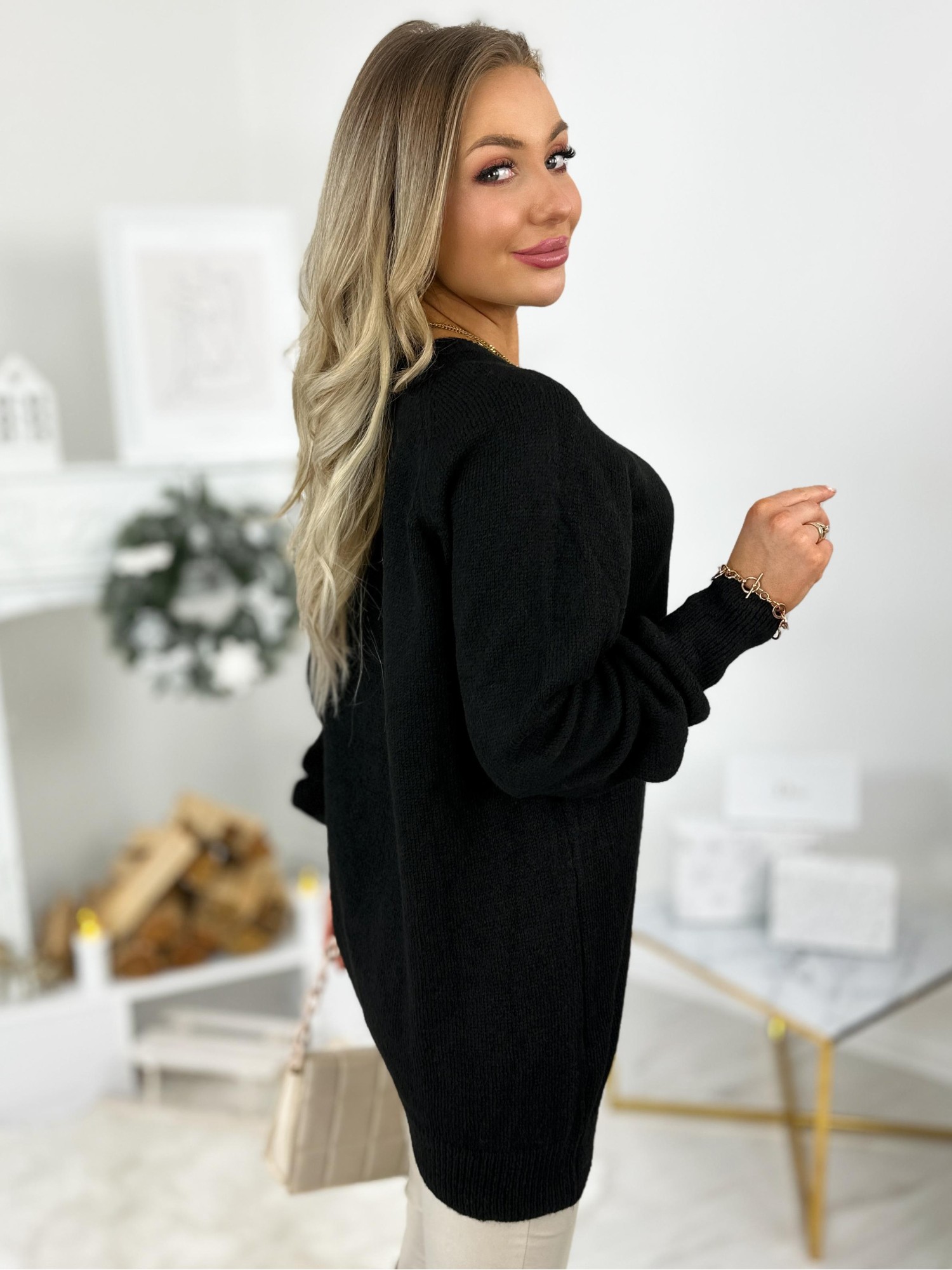 Sweter Agustii Czarny Sweter Agustii Czarny