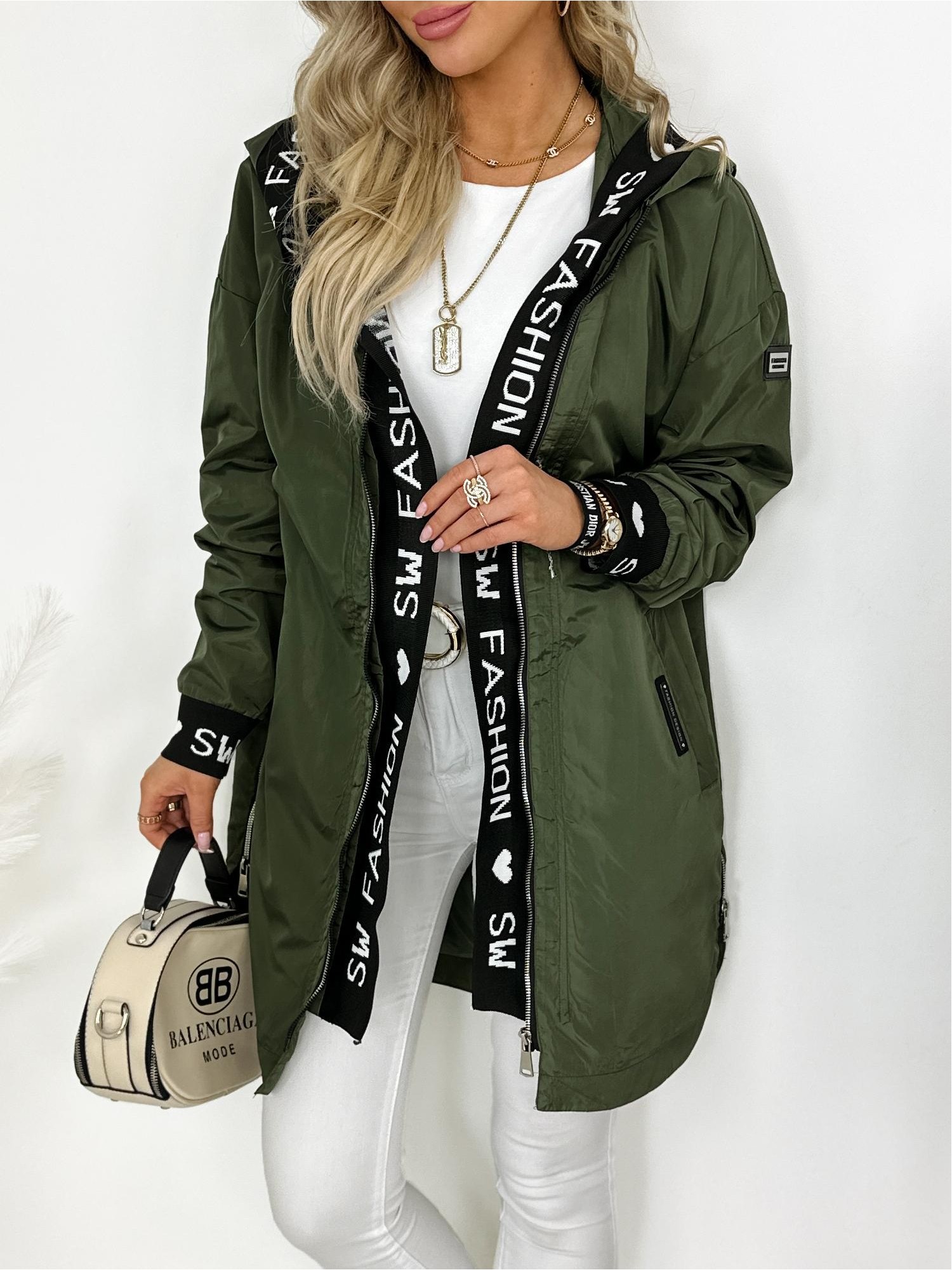 Kurtka Fashion Khaki