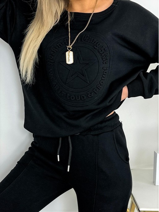 Dres Yasmin Czarny Dres Yasmin Czarny