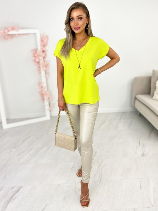 Bluzka Lorena Limonkowa Bluzka Lorena Limonkowa