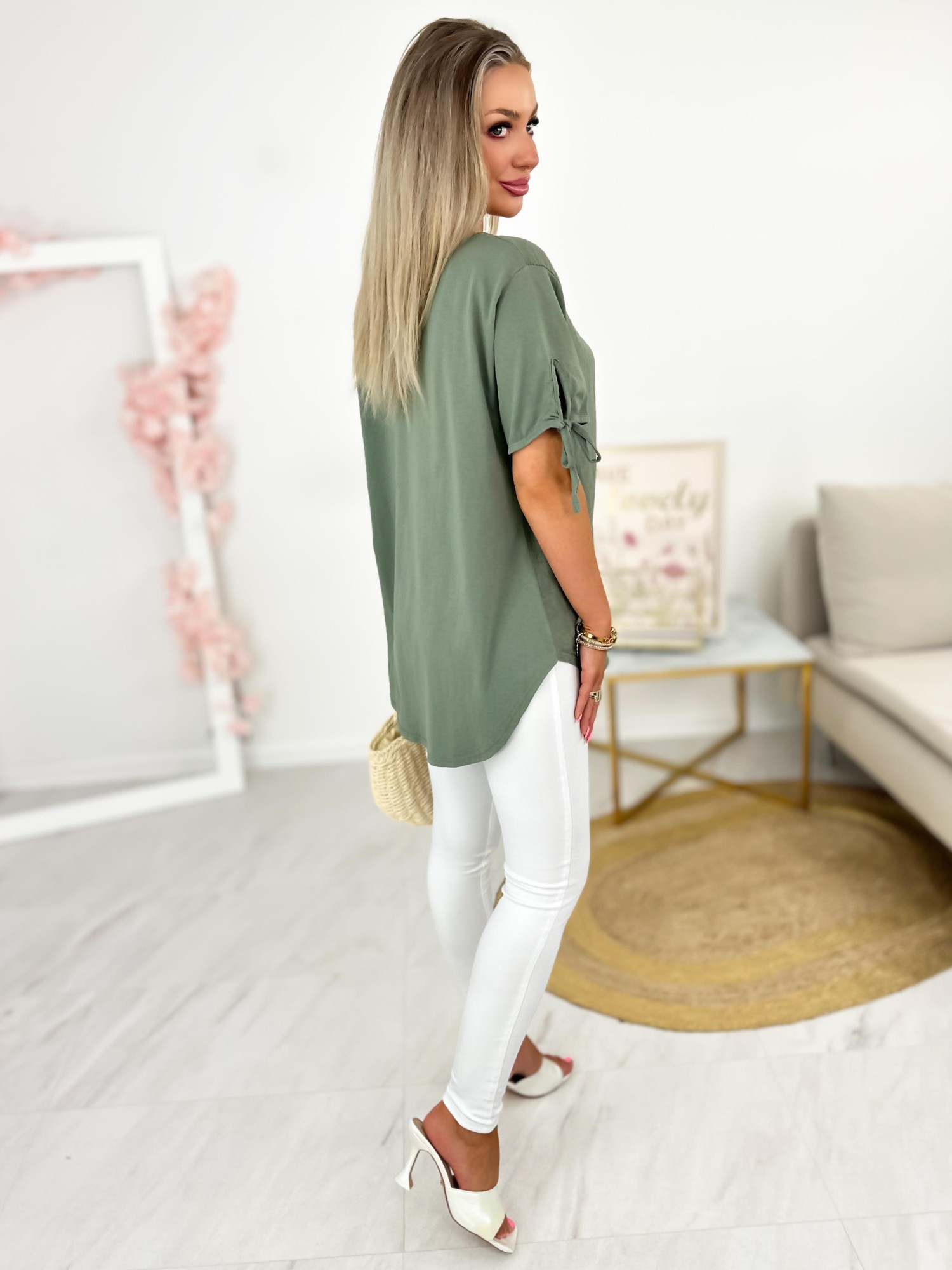 Bluzka Kaos Khaki Bluzka Kaos Khaki