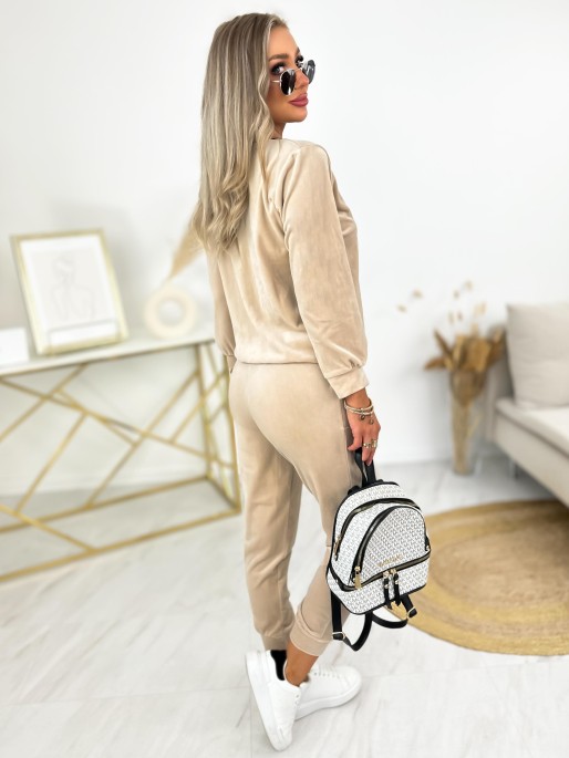 Dres Carla Jasny Beż Dres Carla Jasny Beż