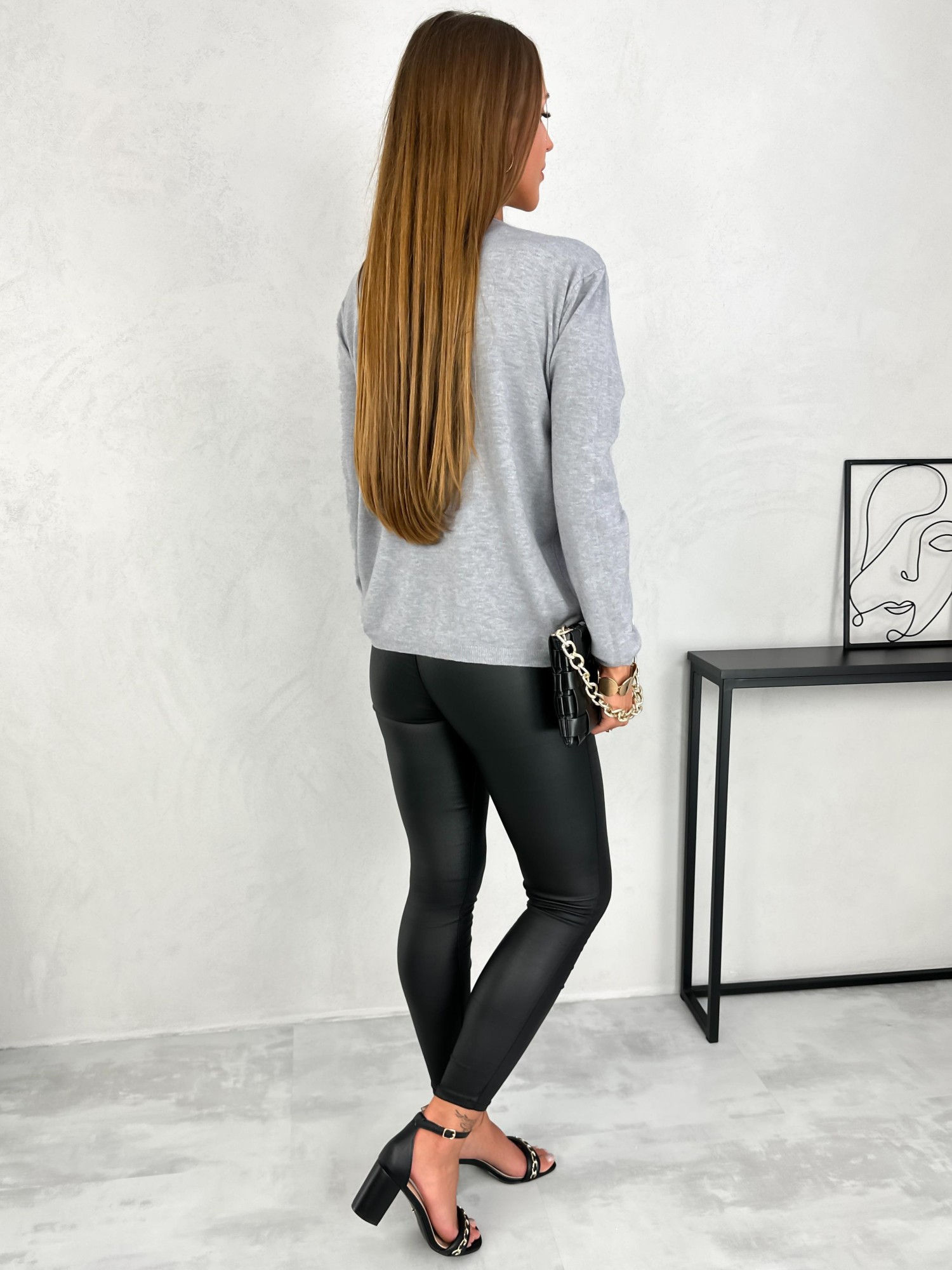 Sweter Derino Szary Sweter Derino Szary