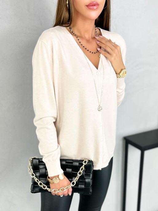 Sweter Derino Jasny Beż Sweter Derino Jasny Beż