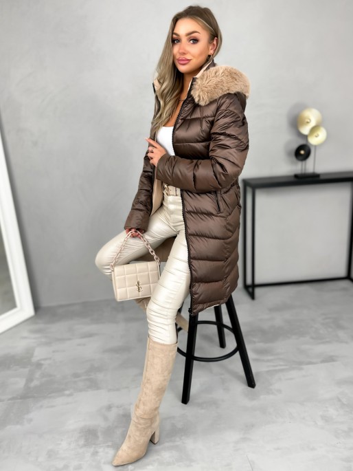 Kurtka Aries Dwustronna Czekoladowa Kurtka Aries Dwustronna Czekoladowa