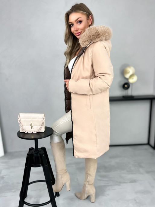 Kurtka Aries Dwustronna Czekoladowa Kurtka Aries Dwustronna Czekoladowa