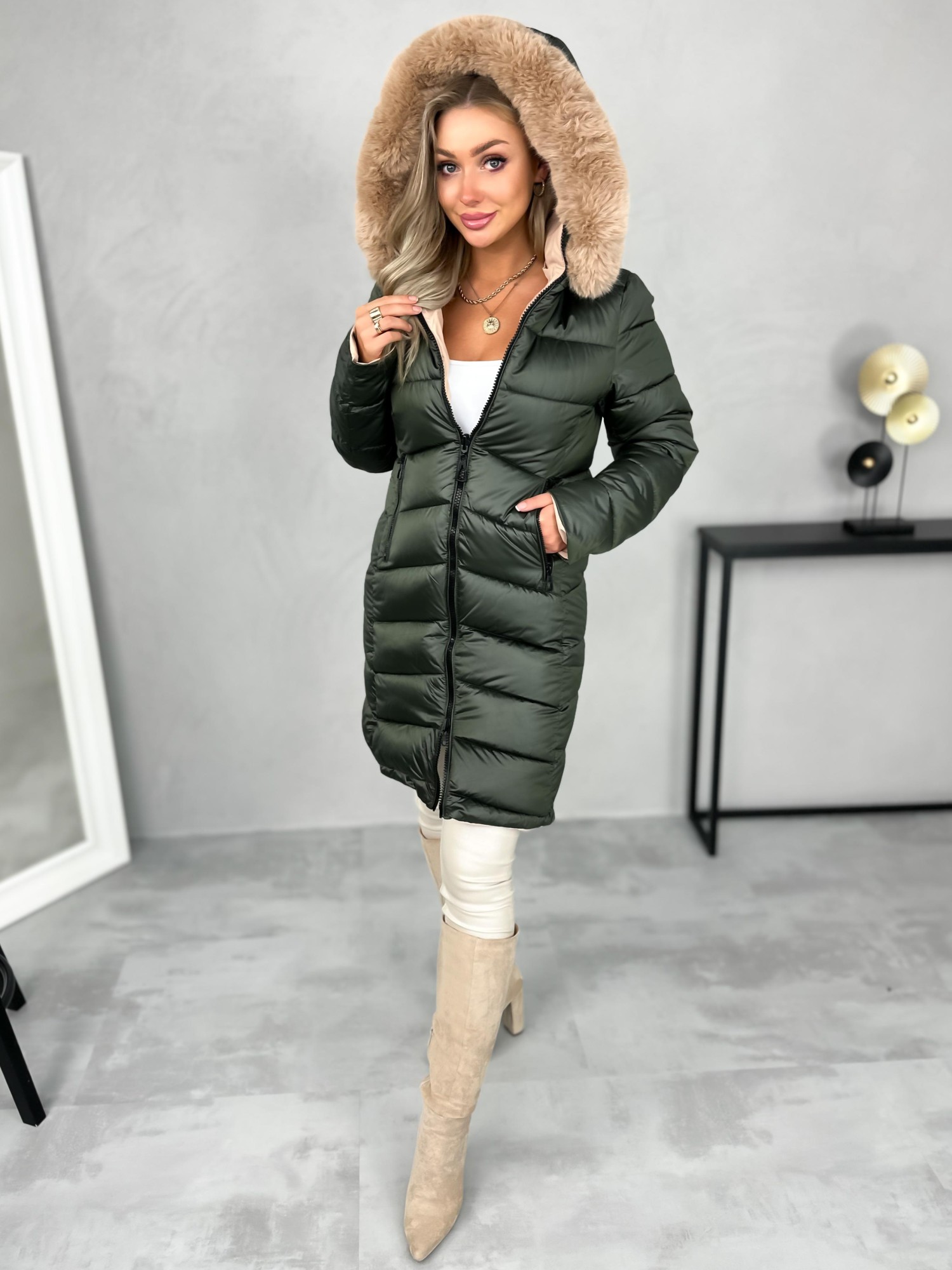 Kurtka Aries Dwustronna Khaki Kurtka Aries Dwustronna Khaki