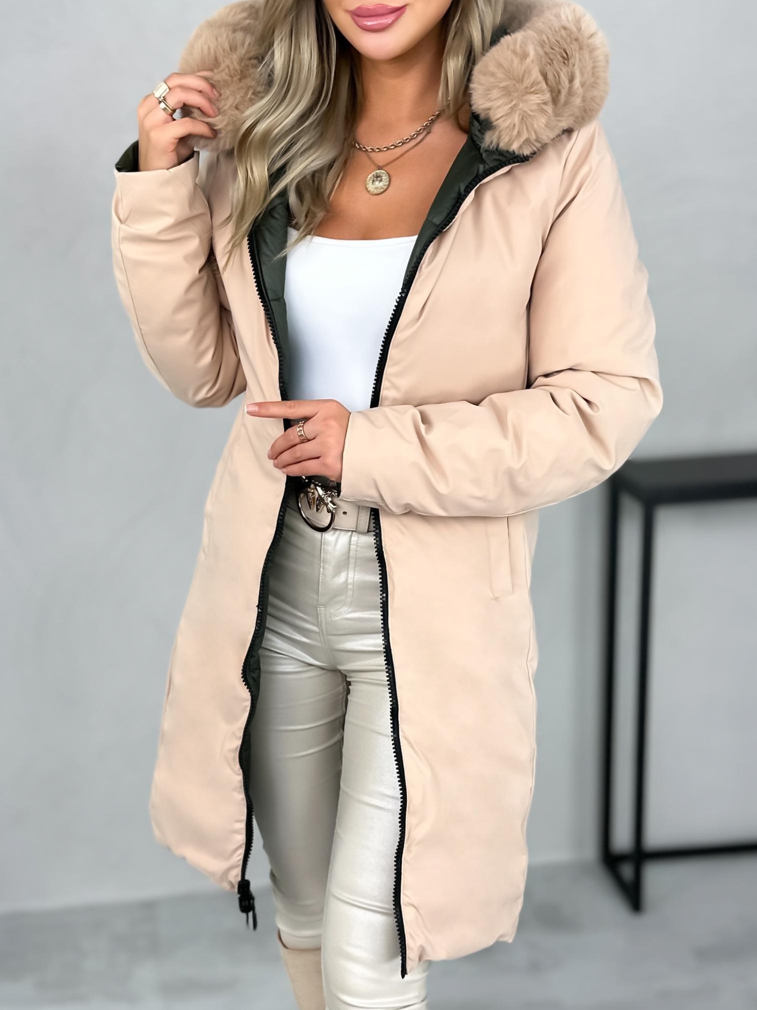 Kurtka Aries Dwustronna Khaki Kurtka Aries Dwustronna Khaki