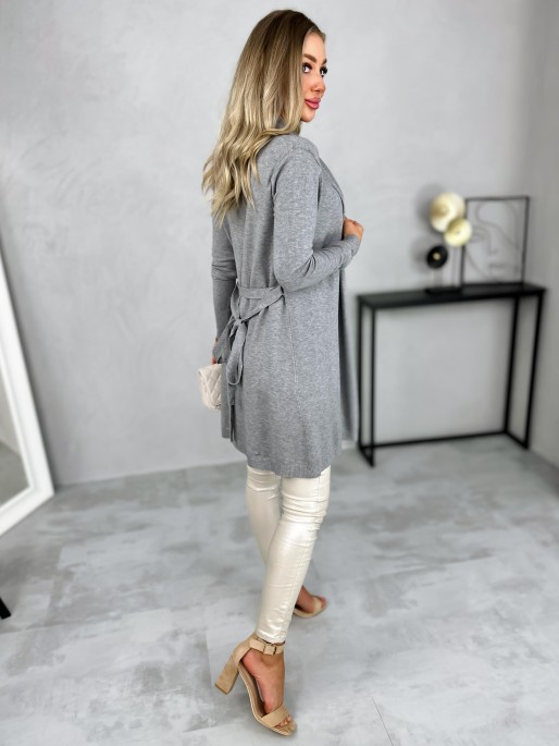 Sweter Kardigan Hana Szary Sweter Kardigan Hana Szary