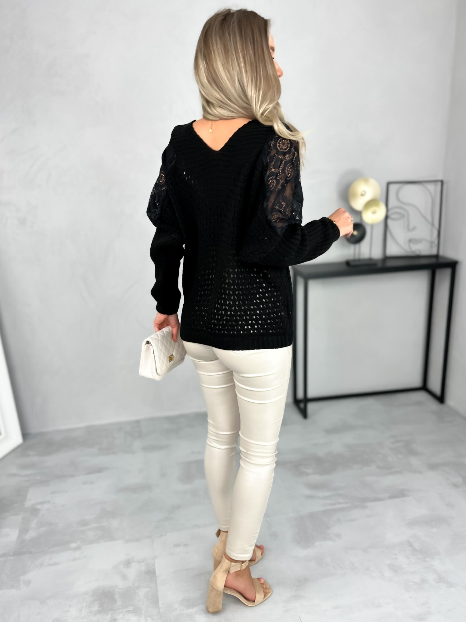 Sweter Lenera Czarny Sweter Lenera Czarny
