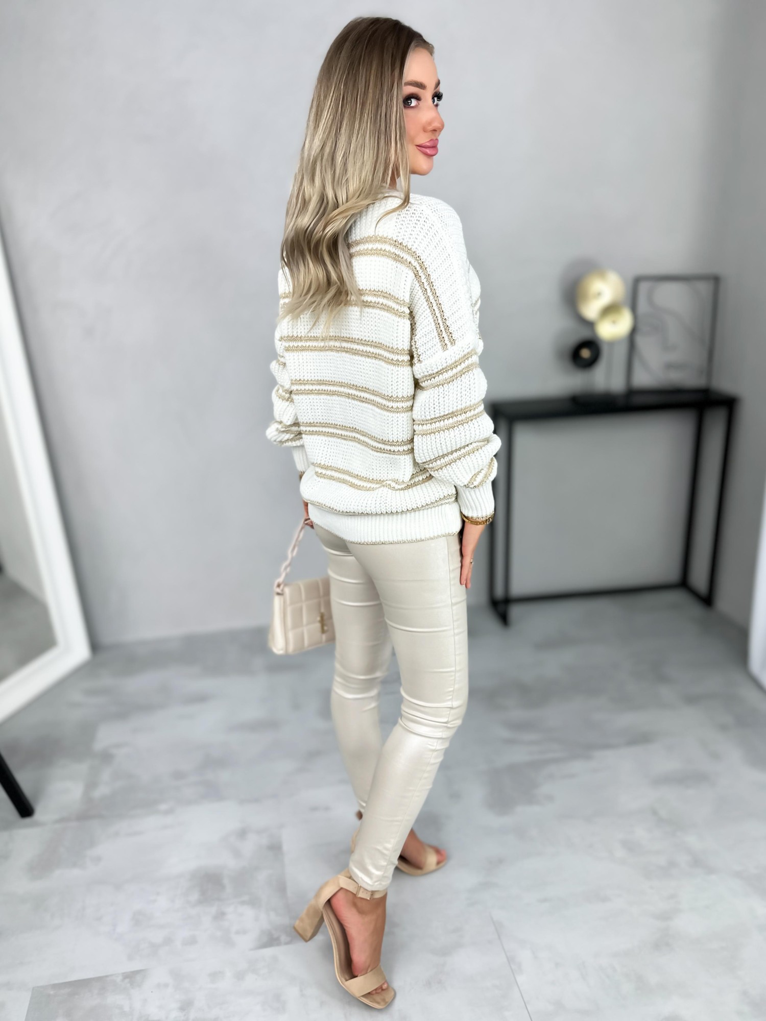 Sweter Moledo Biały Sweter Moledo Biały