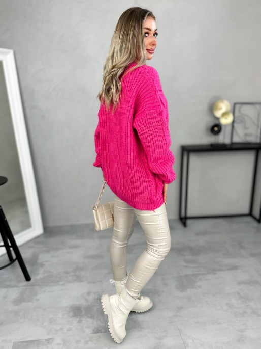 Sweter Julis Różowy Sweter Julis Różowy