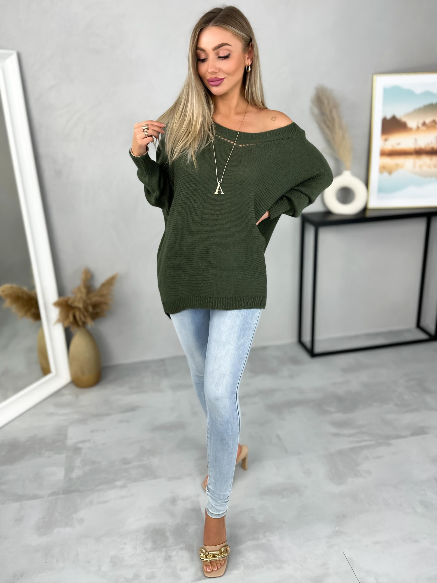 Sweter Malahi Khaki Sweter Malahi Khaki
