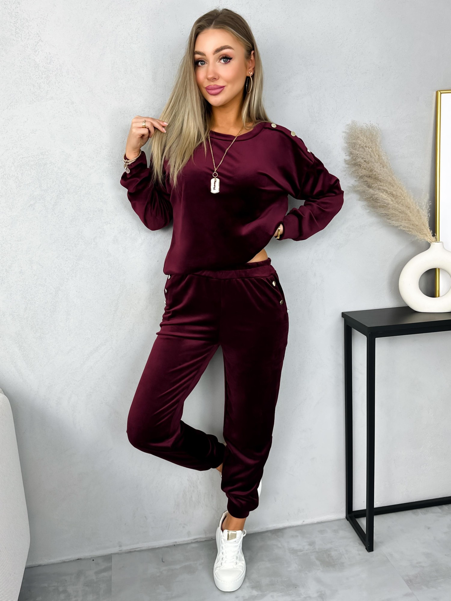 Dres Mardi Bordowy Dres Mardi Bordowy