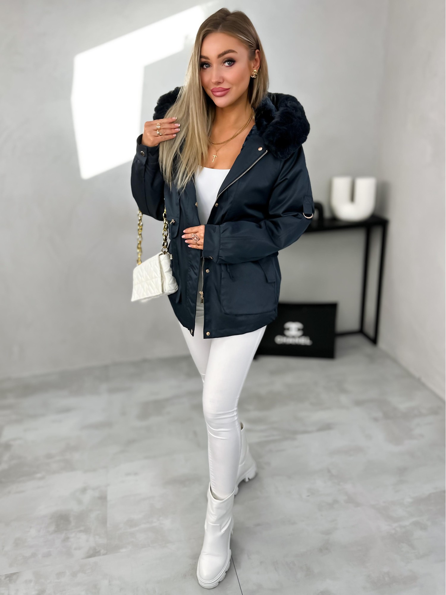 Kurtka Loties Ciemny Granat Kurtka Loties Ciemny Granat