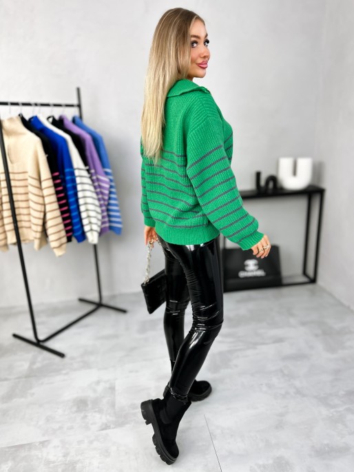 Sweter Golf Goster Zielony Sweter Golf Goster Zielony