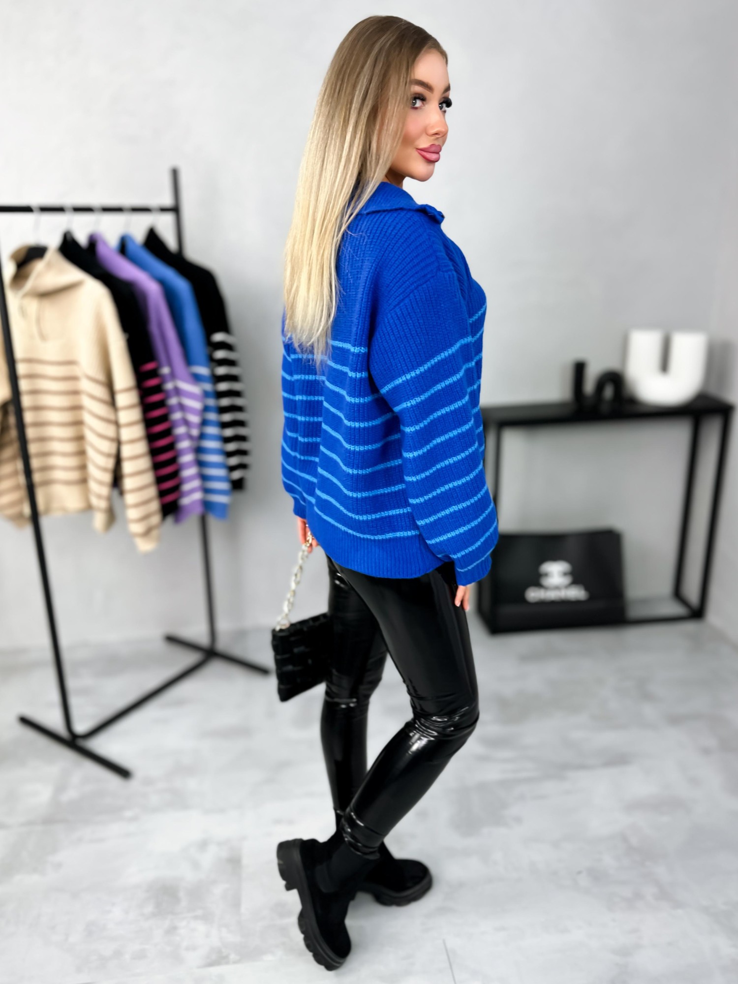 Sweter Golf Goster Chabrowy Sweter Golf Goster Chabrowy