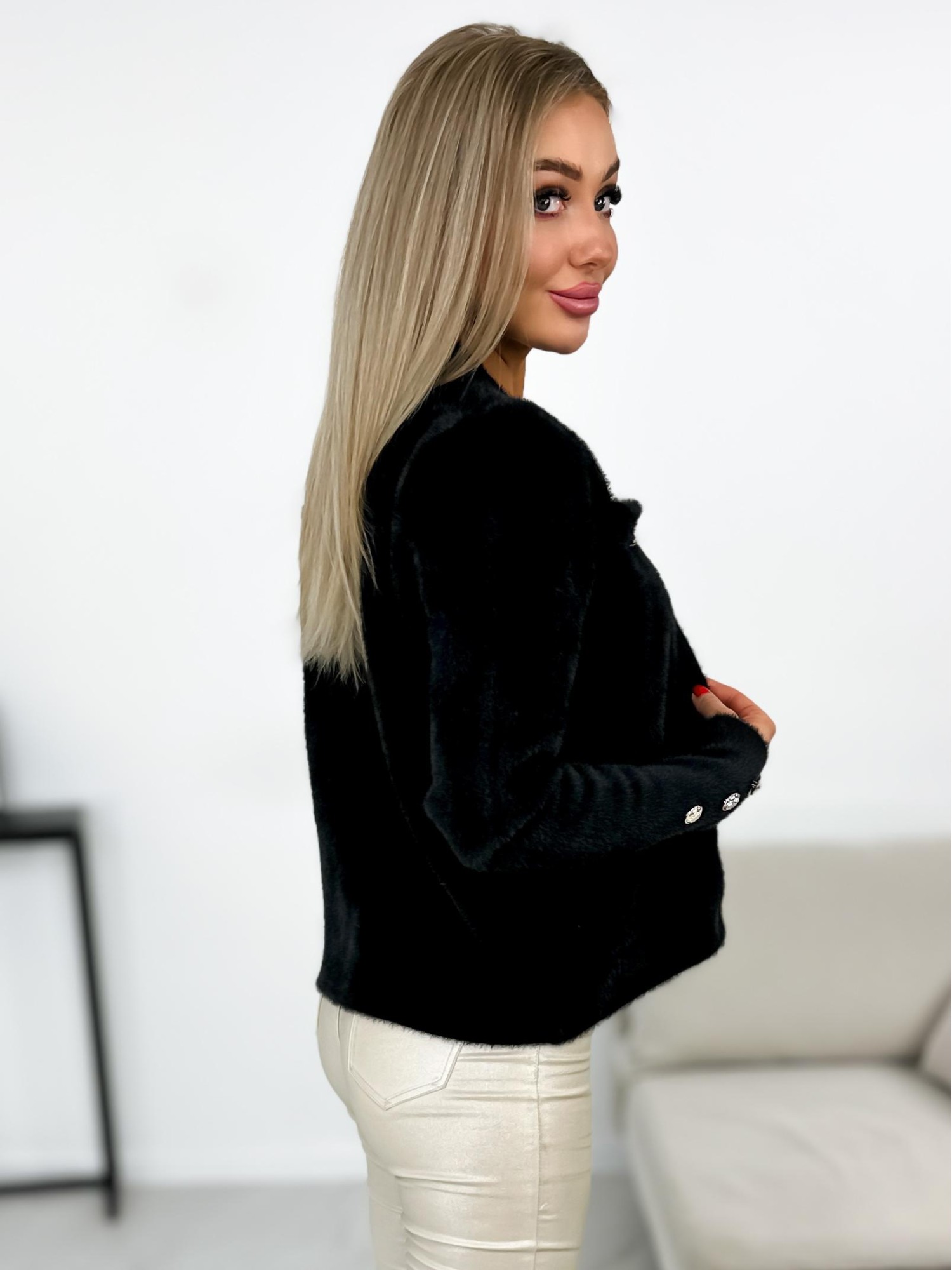 Sweter Evas Czarny Sweter Evas Czarny