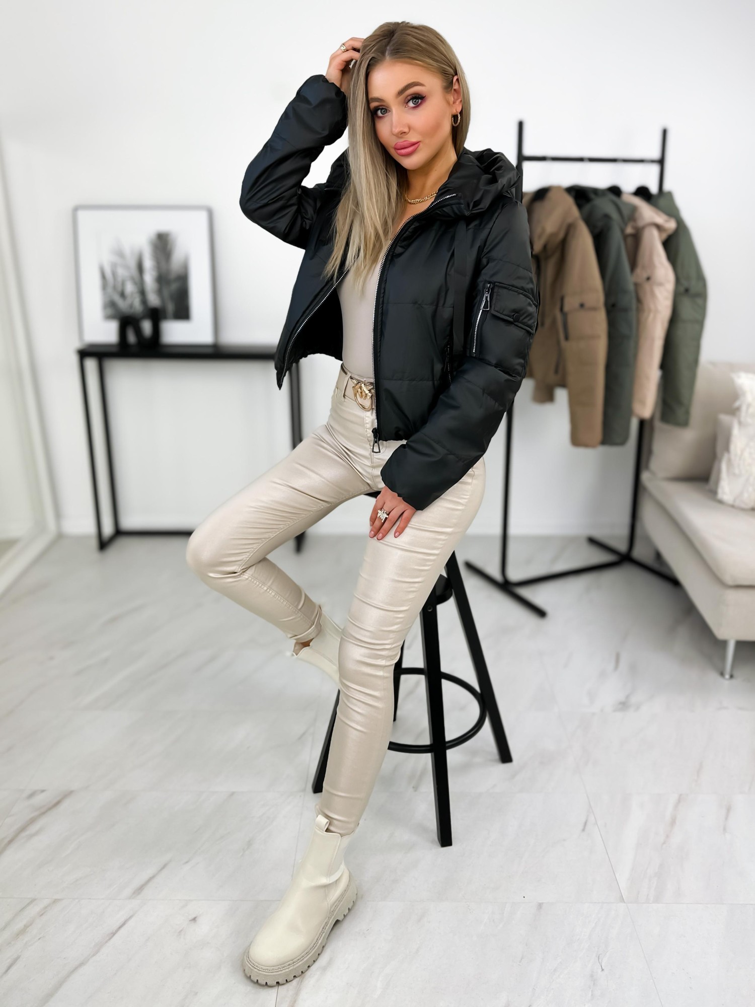 Kurtka Elodia Czarna