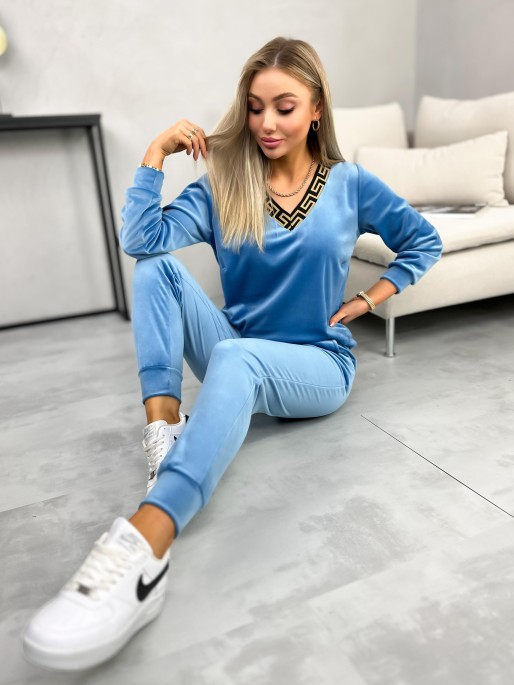 Dres Carla Niebieski Dres Carla Niebieski