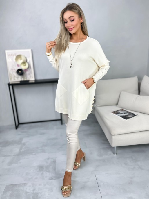 Sweter Maden Kremowy Sweter Maden Kremowy