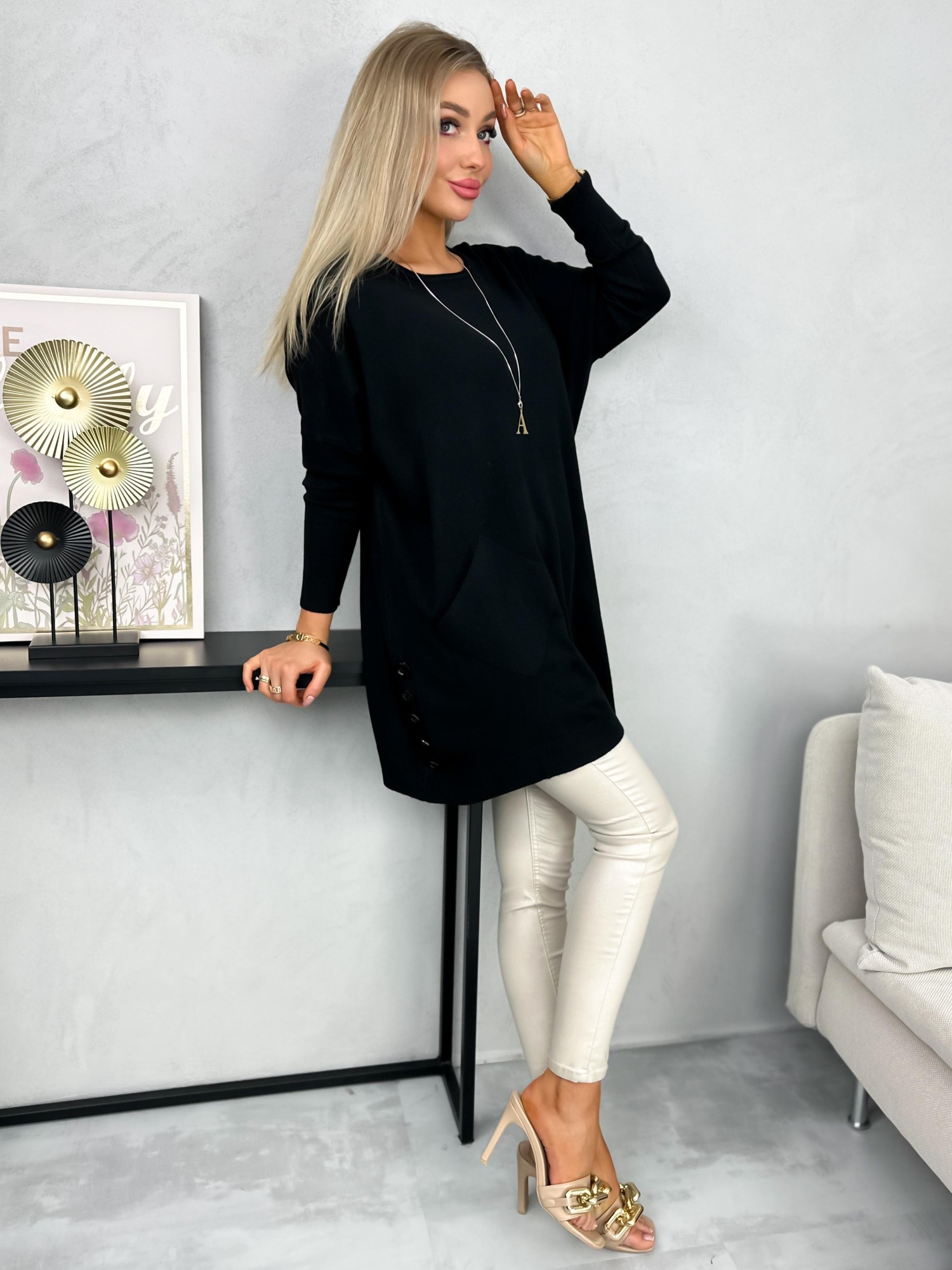 Sweter Maden Czarny Sweter Maden Czarny