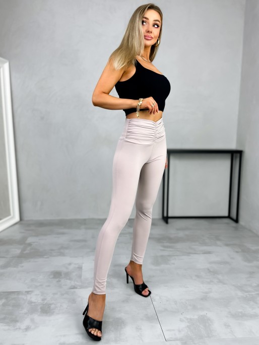 Legginsy Aleni Jasnobeżowe Legginsy Aleni Jasnobeżowe