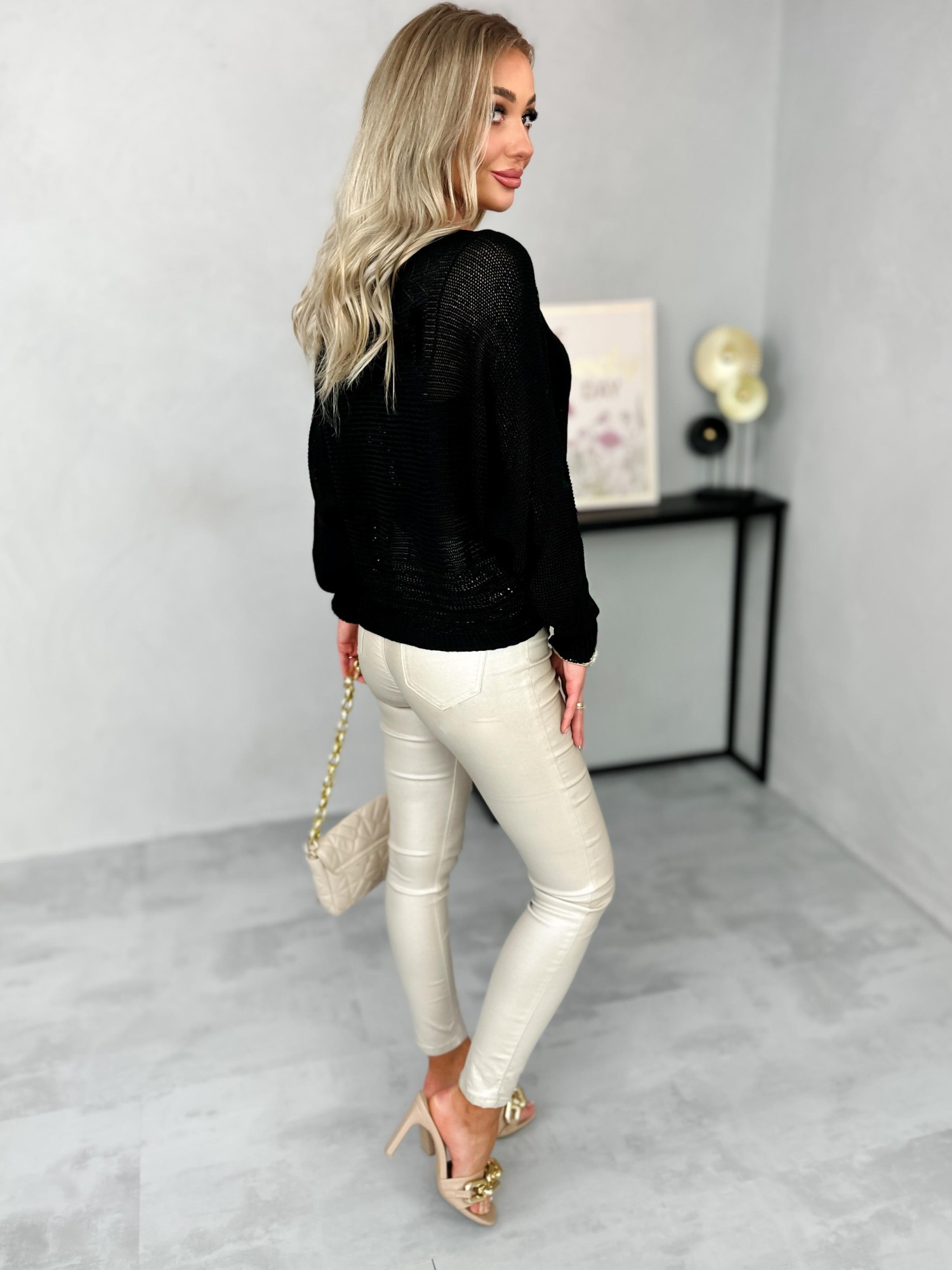Sweter Chelle Czarny Sweter Chelle Czarny